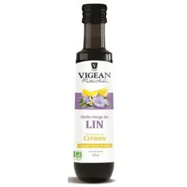 VIGEAN Huile De Lin Citron  Bio 250ml