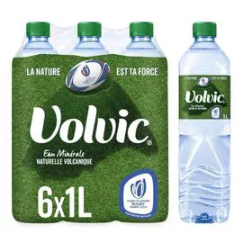 VOLVIC Eau minérale naturelle 6x1l