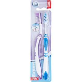 CARREFOUR SOFT Brosses à dents Expert Dure x2