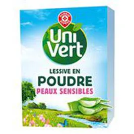 MARQUE REPÈRE, UNI VERT Lessive en poudre 1,25kg