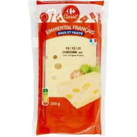 CARREFOUR CLASSIC' Emmental français 250g
