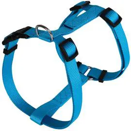 ANIMALIS Harnais Basic pour Chien 25mm 63/97cm Bleu 180g