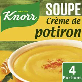 KNORR Soupe déshydratée crème de potiron 100g