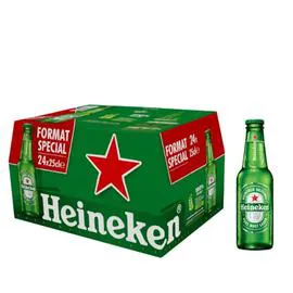 HEINEKEN Bière blonde 24x25cl