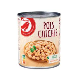 AUCHAN Pois chiches 530g