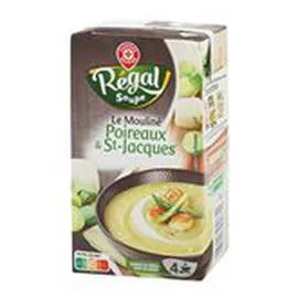  Soupe Velouté Régal Poireaux St Jacques 1l