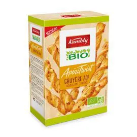 KAMBLY Biscuits apéritifs Aperitwist Bio 100g