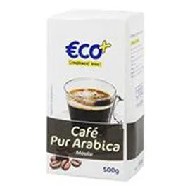 ECO+ Café moulu Pur arabica 500g