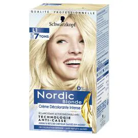 SCHWARZKOPF, NORDIC Coloration Permanente crème décolorante intense l'unité