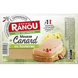 MONIQUE RANOU Mousse de canard au Sauternes 180g