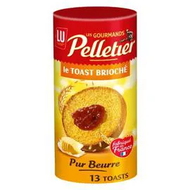 LU, PELLETIER Biscottes toast brioché 150g