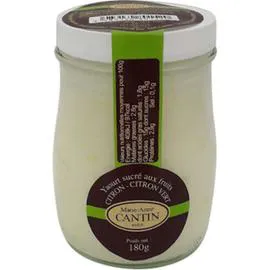MARIE-ANNE CANTIN Yaourt Brassé Citron 180g