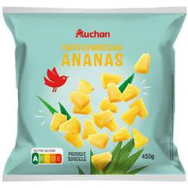AUCHAN Ananas en morceaux 450g