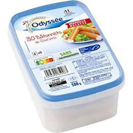 ODYSSÉE Bâtonnets de surimi 500g