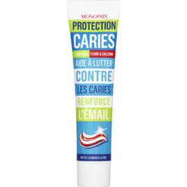 MONOPRIX Dentifrice protection caries 75ml