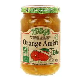 CASTAGNA DI VALLERUS Confiture d'Orange Amère Bio 360g