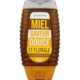 MONOPRIX Miel saveur douce et florale 250g