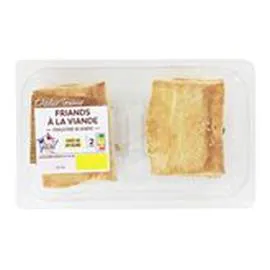 LECLERC, L'ATELIER TRAITEUR Friands à la viande x2 200g