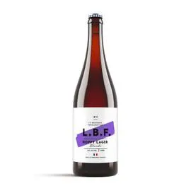 L.B.F. Bière Hoppy Lager Blonde 75cl