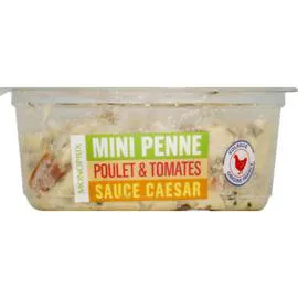 MONOPRIX Mini Penne Poulet Tomates Sauce César 180g