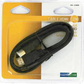 TRÉFILACTION Câble HDMI 1 metre 20 l'unité