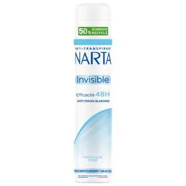 H NARTA Déodorant Invisible Anti-Traces Blanches 48H 200ml