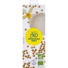 MONOPRIX BIO Boisson au soja vanille bio 1l