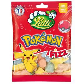 LUTTI Bonbons Pokémon fizz 180g