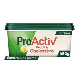 PROACTIV Margarine réduit le cholestérol tartine sans huile de palme 450g