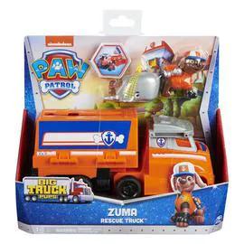 SPIN MASTER Camion + Figurine Big Truck Pups Pat' Patrouille l'unité