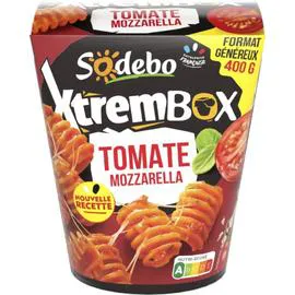 SODEBO Box Radiatori Tomate et Mozzarella 400g