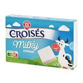  Fromage Milky Crème Les Croisés x24 432g