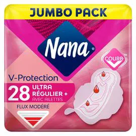 NANA Serviettes hygiéniques Ultra normal plus x28