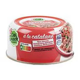 MARQUE REPÈRE, CÔTÉ SNACK Salade Catalane Thon à la catalane 250g