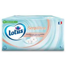 LOTUS Mouchoirs Sensitive x80