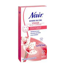 NAIR Bande de Cire Visage à la Fleur de Cerisier x20