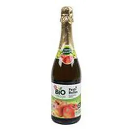 MARQUE REPÈRE, BIO VILLAGE Jus pomme pétillant Bio sans alcool 75cl
