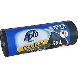 APTA Sac poubelle Couliss' 50 l x10