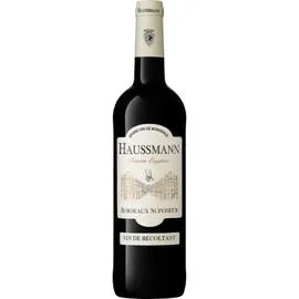 HAUSSMANN Vin Bordeaux Supérieur 75cl