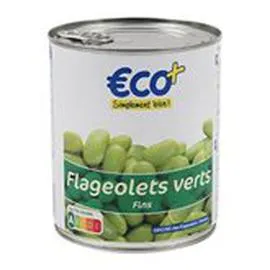 ECO+ Flageolets verts fins 530g