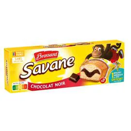 BROSSARD, SAVANE Gâteaux marbrés chocolat noir 7x30g