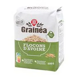 MARQUE REPÈRE, GRAINÉA Flocons d'avoine Grainea 500g
