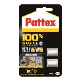 PATTEX Pate à réparer epoxy 100% 2x5g