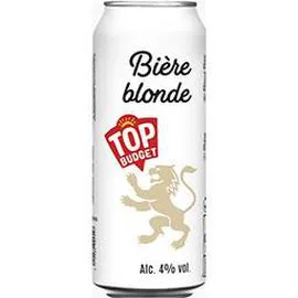 TOP BUDGET Bière blonde 50cl