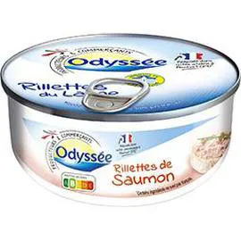 ODYSSÉE Rillettes de saumon 125g