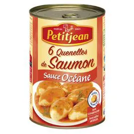 PETIT JEAN Plat cuisiné quenelles de saumon sauce océane 400g