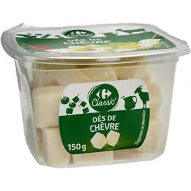 CARREFOUR CLASSIC' Fromage dés de chèvre 150g