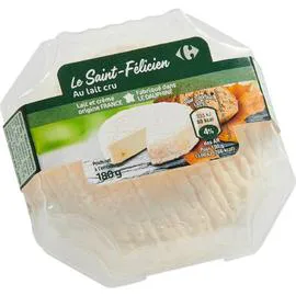 CARREFOUR Saint-Félicien Au Lait Cru 180g