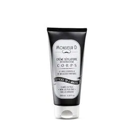 MONSIEUR D EPILATION Crème dépilatoire Corps 200ml