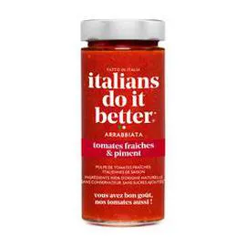 ITALIANS DO IT BETTER Sauce tomate et piment Arrabbiata 290g